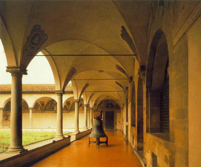 Fra Angelico View of the Convent of San Marco